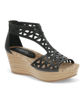 Baretraps Miriam Wedge Sandal Black