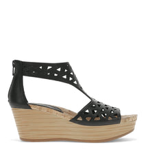 Baretraps Miriam Wedge Sandal Black