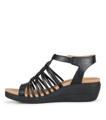 Baretraps Enara Wedge Sandal Black