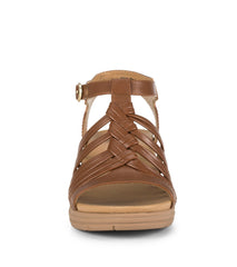 Baretraps Enara Wedge Sandal Dark Beechnut