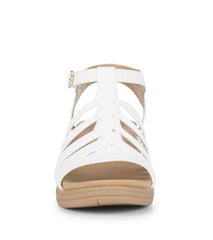 Baretraps Enara Wedge Sandal White