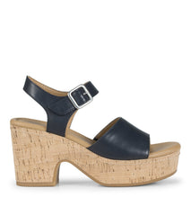 Baretraps Tamie Wedge Sandal Navy