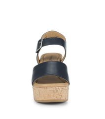 Baretraps Tamie Wedge Sandal Navy
