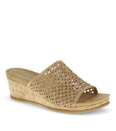 Baretraps Flossey Wedge Slide Sandal Natural Cork
