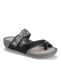 Baretraps Deserae Slide Sandal Dark Grey