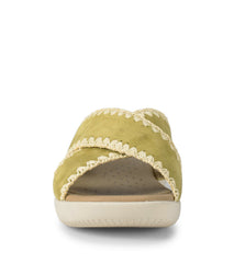 Baretraps Dolinda Slide Sandal Kelp Suede