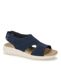 Baretraps Duffy Slip On Sandal Navy Blue