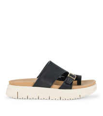 Baretraps Henrika Slide Sandal Black Leather