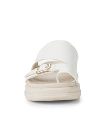 Baretraps Henrika Slide Sandal Off White Leather