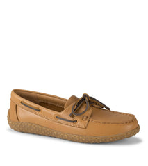 Baretraps Beverlie Boat Shoe Tan Leather