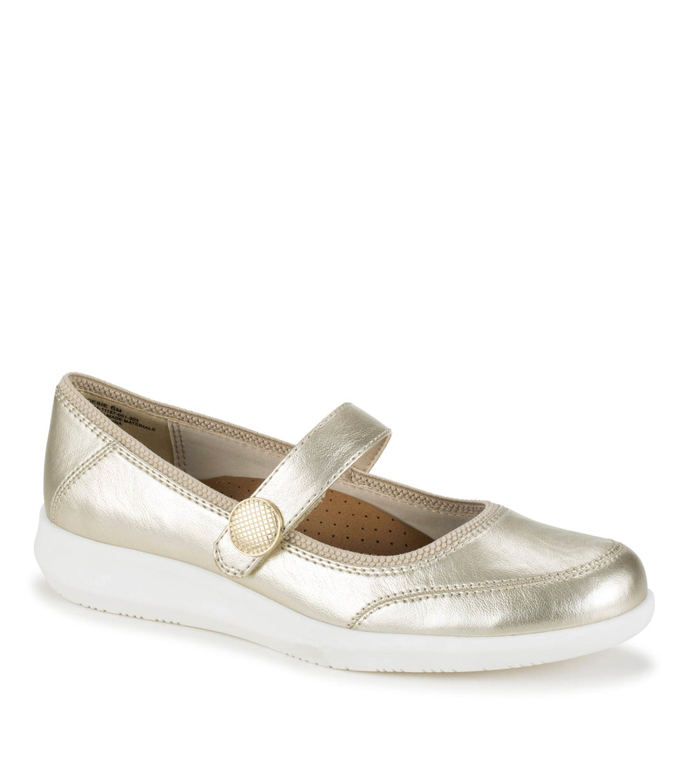 Baretraps Joesie Mary Jane Flat Champagne