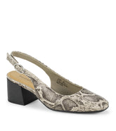Baretraps Ester Block Heel Slingback Pump Taupe