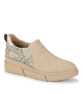 Baretraps Lizett Wedge Slip On Beige