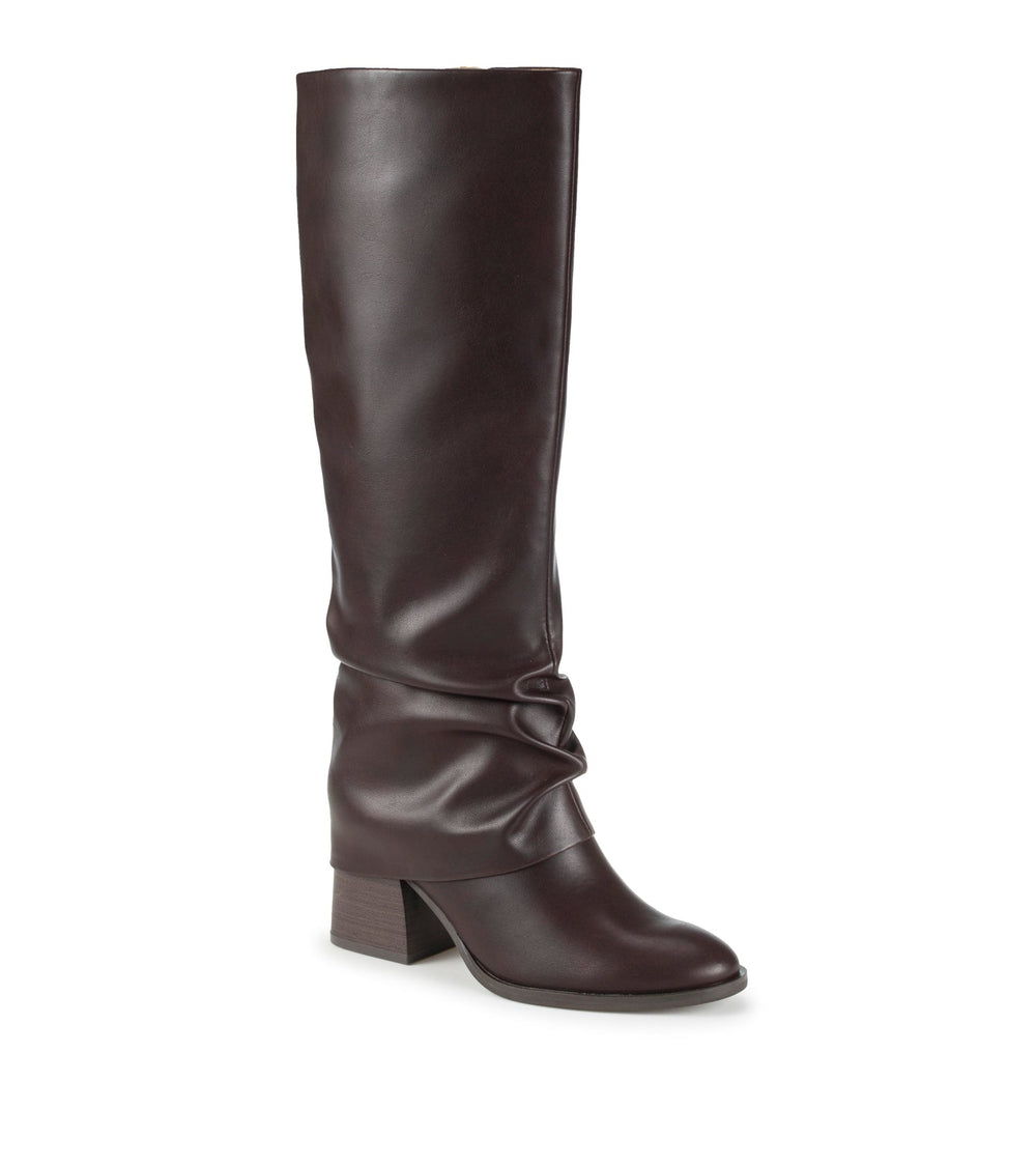 Baretraps Dia Wide Calf Tall Boot Dark Brown