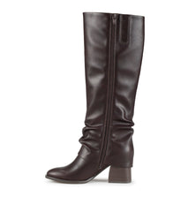 Baretraps Dia Wide Calf Tall Boot Dark Brown