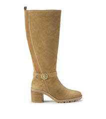 Baretraps Della Tall Boot Cognac Suede