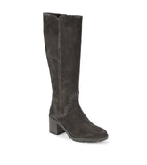 Baretraps Darcie Tall Boot Dark Brown Suede