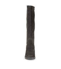 Baretraps Darcie Tall Boot Dark Brown Suede