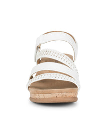 Baretraps Facie Wedge Sandal White