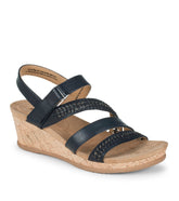 Baretraps Facie Wedge Sandal Navy