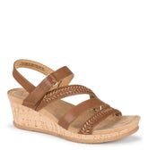 Baretraps Facie Wedge Sandal Dark Beechnut