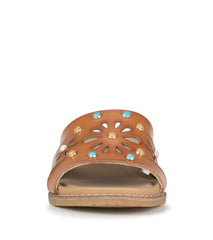 Baretraps Nadina Slide Sandal Dark Caramel