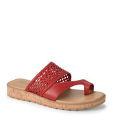 Baretraps Gibby Slide Sandal Cherry Red