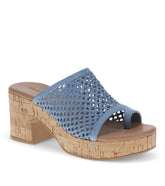 Baretraps Michaela Block Heel Sandal Island Blue