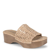 Baretraps Helenna Slide Sandal Natural/Gold