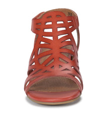 Baretraps Velvet Block Heel Sandal Paprika