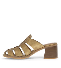 Baretraps Whitnie Block Heel Sandal Old Gold