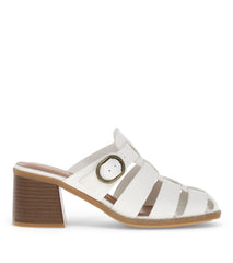 Baretraps Whitnie Block Heel Sandal Cream