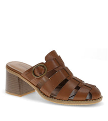 Baretraps Whitnie Block Heel Sandal Dark Beechnut