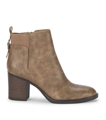 Baretraps Rhoslyn Block Heel Bootie Taupe