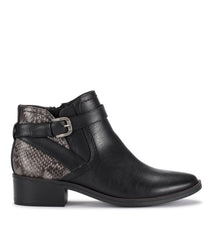 Baretraps Maci Bootie Black Snake