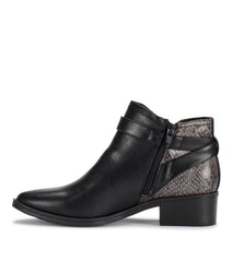 Baretraps Maci Bootie Black Snake