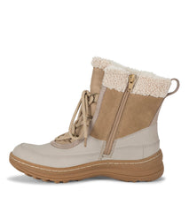 Baretraps Alta Cold Weather Bootie Khaki/Stone Suede