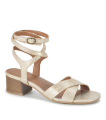 Baretraps Valerie Block Heel Sandal Light Gold