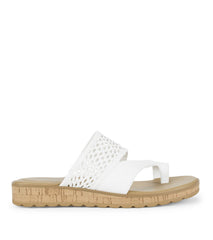 Baretraps Gibby Slide Sandal White