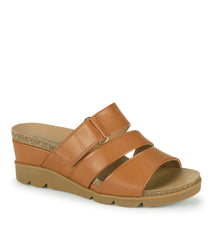 Baretraps Michi Wedge Sandal Dark Caramel