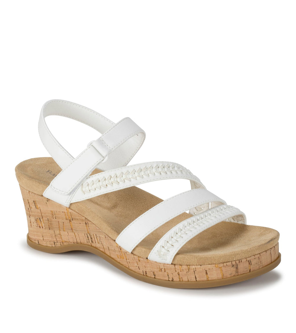 Baretraps Ciara Wedge Sandal White