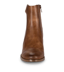Baretraps Charee Block Heel Bootie Brush Brown