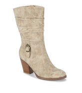 Baretraps Cheyenne Mid Calf Boot Cream