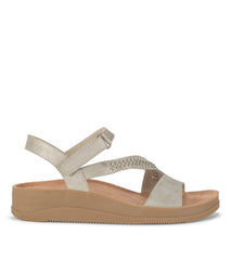 Baretraps Frolick Wedge Sandal Champagne