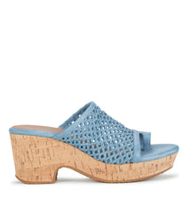 Baretraps Bethie Wedge Sandal Island Blue