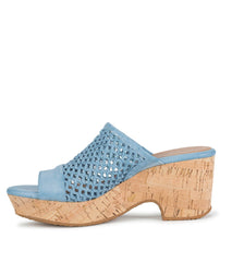 Baretraps Bethie Wedge Sandal Island Blue