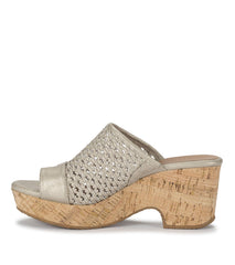 Baretraps Bethie Wedge Sandal Champagne