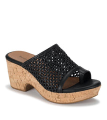 Baretraps Bethie Wedge Sandal Black