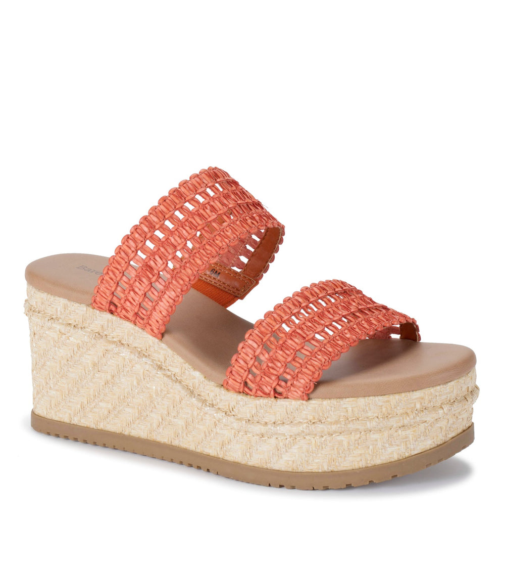 Baretraps Sophie Wedge Sandal Orange Aid