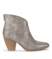 Baretraps Liberty Block Heel Bootie Gunmetal